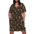 thumbnail image 1 of Bigfoot Forest-vestido holgado con bolsillos para mujer ropa de verano, 1 of 6