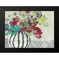 thumbnail image 2 of Goldberger, Jennifer 18x15 Black Modern Framed Museum Art Print Titled - Spray of Flowers I, 2 of 5