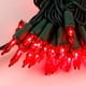 thumbnail image 4 of Luces Navideñas Estrella Centelleante 10 metros 150 Incandescentes Rojas, 4 of 6