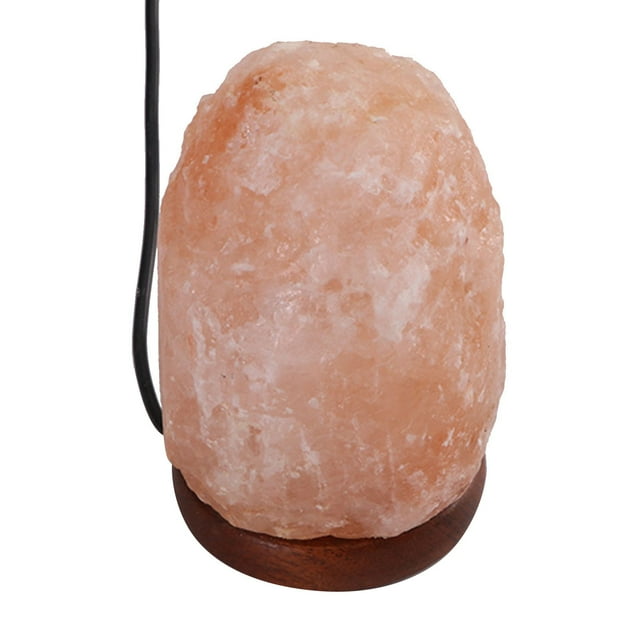 Lampe à Sel LED, Lampe à Sel de Pierre Spirituelle Himalayenne Colorée Usages Multiples Décorative Romantique pour Salon