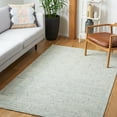 thumbnail image 2 of SAFAVIEH Ikat Deonte Solid Wool Area Rug, Teal/Grey, 5' x 8', 2 of 8