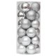 thumbnail image 3 of PYPESEEWY 2024 - Ofertas del día: 26 bolas navideñas de oro rosa, adornos de plástico irrompibles para árbol de Navidad, para fiestas, hogar, oficina, decoración navideña - Tamaño grande (2,36", 60, 3 of 5