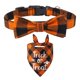 thumbnail image 1 of Collar de bandana para mascotas, babero triangular de Halloween, conjunto de collar de bandana para perros, decoración de fiesta para mascotas, 1 of 5