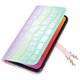 thumbnail image 2 of Funda con estampado de alce para iPhone 14 Pro Max con tarjetero, cordón, piel sintética, función billetera y protección contra caídas en las esquinas., 2 of 5