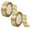 Gold*2, variant on 2 Roll Solid Fabric Silk Ribbon, 1 Inch x 866 Inch Solid Fabric Silk Ribbon for Gift Wrapping Craft Flower Bouquet Hair Bows Making Wedding Party Decoration Sewing Projects Christmas Day