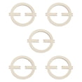 thumbnail image 2 of Abbracc 5 Pieces Candle Wick Stabilizer Wooden Wick Centering Tool for Candle Making D, 2 of 9