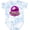 Tie Dye Blue, variant on Inktastic Volleyball Girl Girls Baby Bodysuit