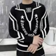 thumbnail image 5 of Suéter de punto para hombre, ropa popular coreana, moda de otoño e invierno, prendas de punto, ropa de calle, nuevo estilo de lujo Y2k, jerseys para hombre, 5 of 5