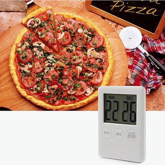 Large Digital LCD Kitchen Cooking Timer Count-Down Up Clock Alarm Magnetic