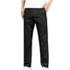 thumbnail image 2 of Puntoco Pantalones casuales largos para hombre Pantalones casuales de negocios elásticos de seda de hielo con cremallera recta para hombre, 2 of 5