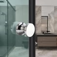 thumbnail image 4 of Shower Glass Door Handle,Sliding Shower Doors Knob,One Sided Pull Hardware Replacement Parts for Bathroom Glass Doors, Bright silver, 4 of 8