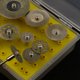 thumbnail image 4 of Juego de herramientas rotativas de disco con ruedas de corte recubiertas de diamante Mango de 2,35 mm Mango de 235 mm Jinwen Disco de corte diamantado, 4 of 8