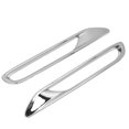 thumbnail image 2 of 2Pcs/Set Rear Fog Lamp Eyebrow Frame Cover Trim Silver Electroplating Replacement for Nissan Qashqai J11 2018‑2020, 2 of 6