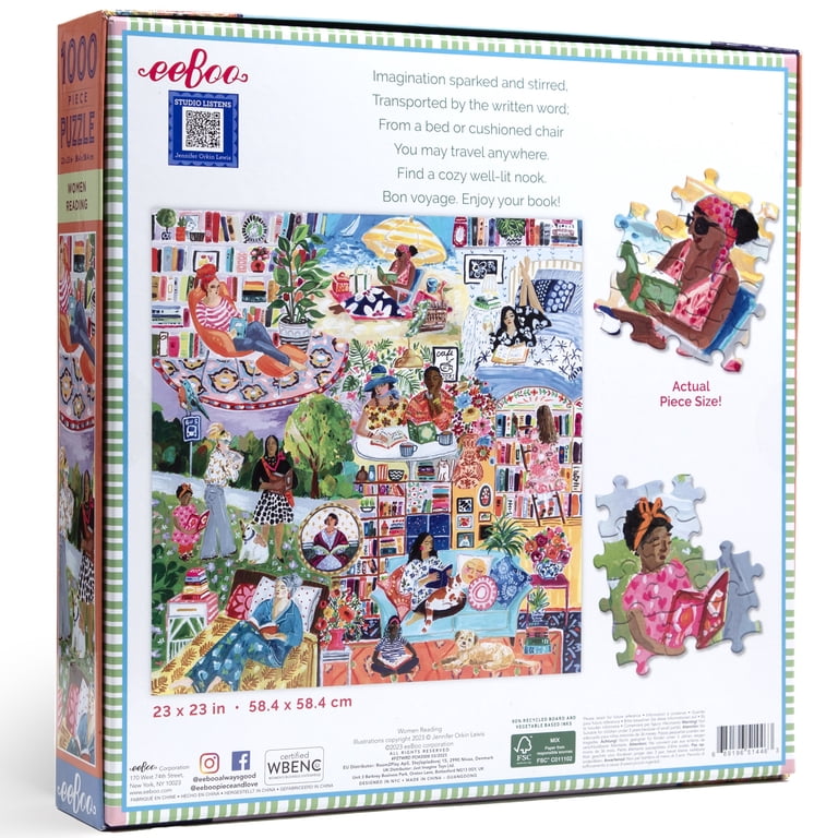 Puzzle da 1000 pezzi, puzzle quadrato per adulti, 23 x 23, i