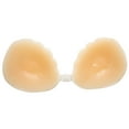 thumbnail image 4 of Self Adhesive Silicone Invisible Push-up Bra Strapless Wedding Ball Gowns Swimming Costumes Sticker with Flower Nipple Covers, 4 of 8