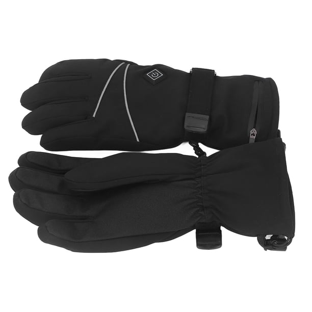 Guantes de esquí y snowboard, guantes calefactados para esquí y snowboard, guantes calefactados con batería eléctrica para hombres y mujeres, guantes calefactados de diseño exquisito