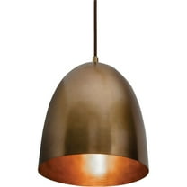AFX - Brooklyn - 9.5 Inch One Light Pendant-Antique Brass Finish    -Traditional
