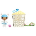 thumbnail image 3 of Lalaloopsy Littles Doll Bundles Snuggle Stuff with Pet Bear Playset Package, 7" Winter-Themed Doll with Changeable Blue and White outfit in Reusable Play House, Toys for Girls Ages 3 4 5+, 3 of 5