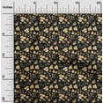 thumbnail image 2 of oneOone Cotton Flex Black Fabric Floral Quilting Supplies Print Sewing Fabric By The Yard 40 Inch Wide, 2 of 4