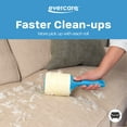 thumbnail image 5 of Evercare Jumbo Lint Roller – 60 Sheets per Roll, Refillable, Super Sticky, All‑Purpose Adhesive, X-Large Sheets, Pets, Clothing, Furniture, Crafts, 5 of 15
