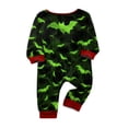 thumbnail image 4 of Racifhz Halloween Family Matching PJ Set Soft Cotton Blend Loungewear Long Sleeve Shirt and Sleep Pants Cute Print Holiday Nightwear Halloween Gifts for Family Pajama Party, 4 of 6
