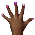 thumbnail image 3 of Set de esmaltes de uñas Piggy Paint Rainbow Party de 7 ml x 3 con decoración de uñas, 3 of 9