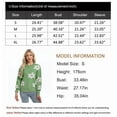 thumbnail image 6 of Flower Sweaters for Women Elegant Floral Printed Crew Neck Sweater Loose Cute Puff Sleeve Junior Back to School Pullover Sweater Shermie, 6 of 6