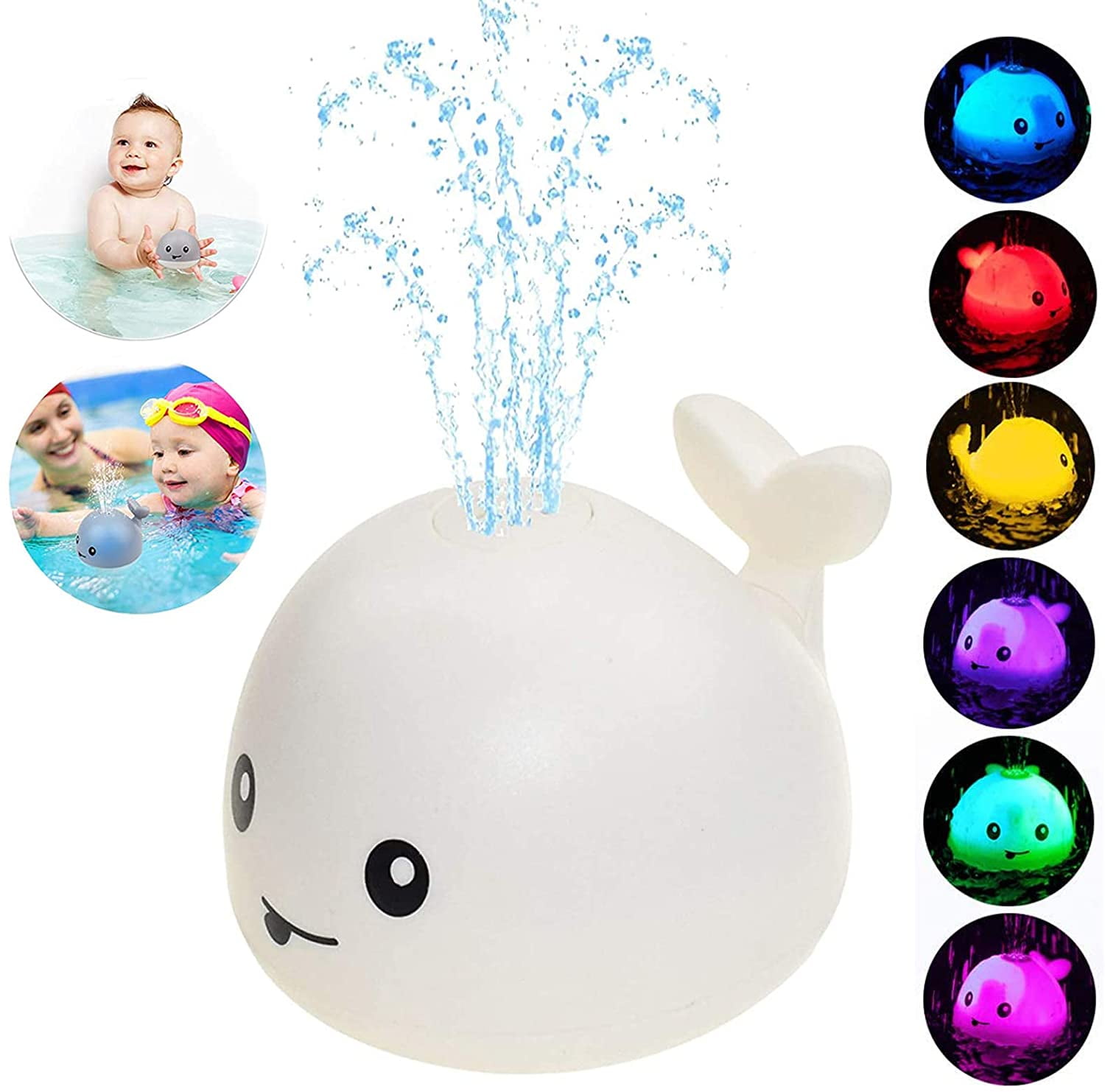 Adorable Animals Baby Bath Toys Automatic Baby Bath Toys Water Fountain 