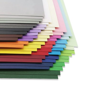 30 A4 sheets of colourful cardstock in 30 colours - Cardstock is colourful - Can be used for cards, scrapbooking, painting and DIY crafts - School Craft Cardstock
