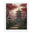 thumbnail image 5 of Paint by Numbers Kit for Adults, Pagoda Pathway Cherry Blossom Serenity Paint by Numbers, Easy Paint by Numbers Kit for Adults Beginner, DIY Adult Paint by Number Kits on Canvas, Home Decor, 5 of 7