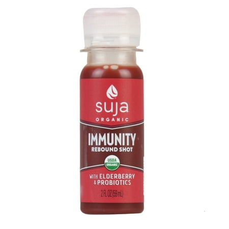 Suja Immunity Rebound Juice Shot with Elderberry, Organic Juice, 2 Oz