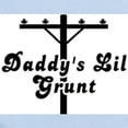 thumbnail image 2 of CafePress - Daddy's Lil Grunt Infant Bodysuit - Baby Light Bodysuit, Size Newborn - 24 Months, 2 of 4
