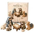 thumbnail image 2 of Christmas DIY Nativity Scene Sets for Crafts, Sewing Kit Quilted Fabric Christmas Decorations Indoor, Christmas Gifts, 2 of 7
