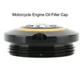 thumbnail image 4 of Oil Filler Cover,Motorcycle Engine Oil Filler Cap Aluminium Alloy Fuel Tank Cover Caps Replacement for R1200GS R 1200 GS LC R1200R, 4 of 7
