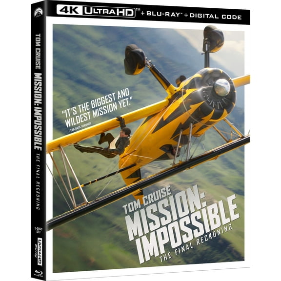 Mission: Impossible - The Final Reckoning (4K Ultra HD   Blu-ray   Digital Copy)