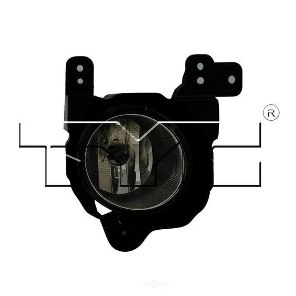 TYC Fog Light Bumper Lamp for 10-11 Kia Soul Right Passenger Fits 2010 Kia Soul