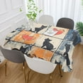 thumbnail image 2 of Yayeee Tablecloths for Rectangular Tables 60 x 120 inch Party Table Cover, Cats and Hearts, 2 of 6