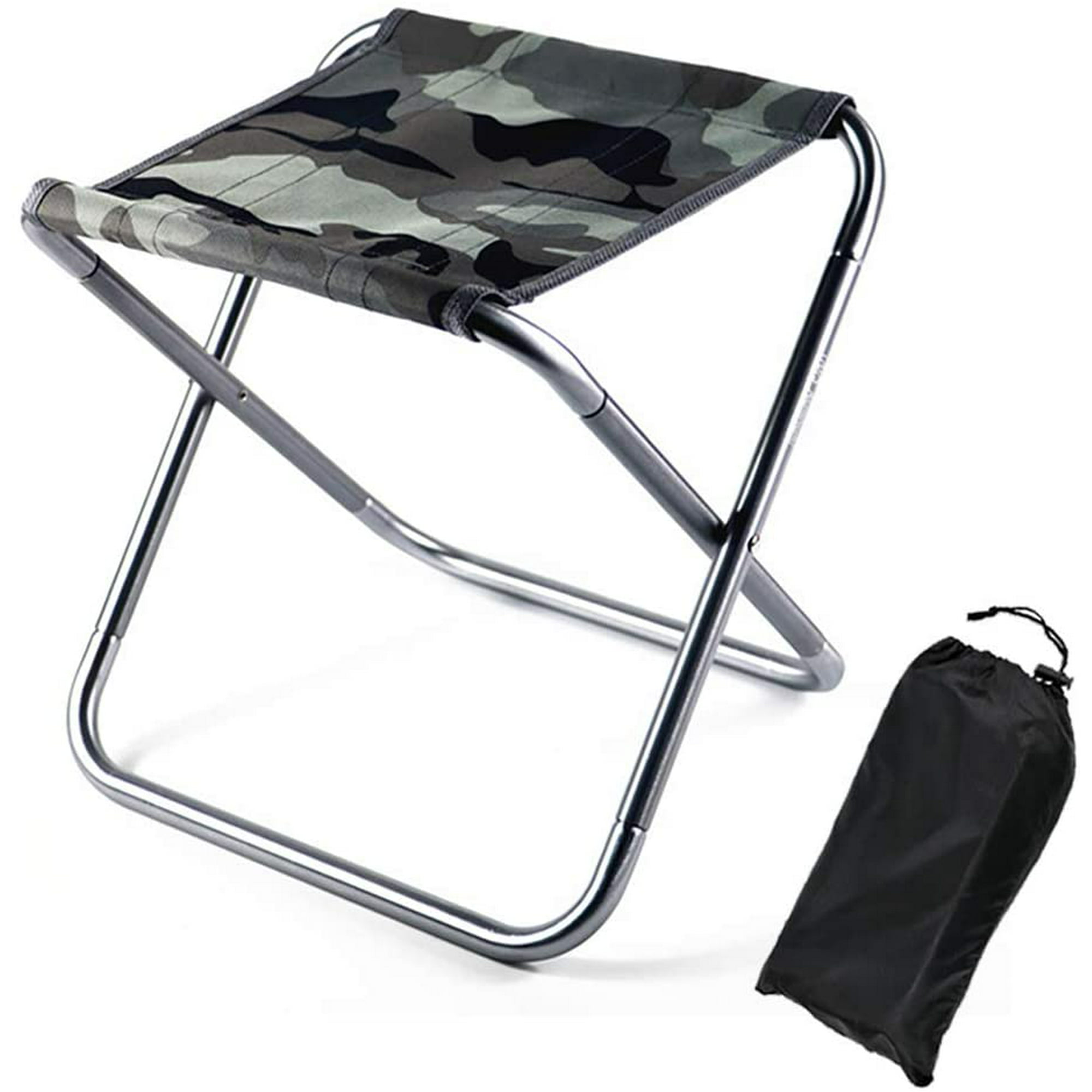 magiin portable folding camping stool lightweight folding stool mini camp  seat camping chair for outdoor bbq hiking fishing beach