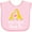 AD-Pink, variant on Inktastic Gigi Loves Me Girls Giraffe Granddaughter Girls Baby Bib