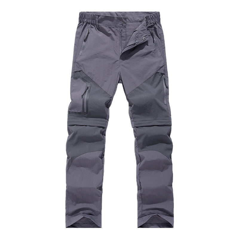 Men's Hiking Pants Convertible Zip Off Lightweight Quick Dry Outdoor  Camping Fishing Pants