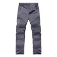 Men's Hiking Pants Convertible Zip Off Lightweight Quick Dry Outdoor