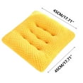thumbnail image 2 of Lilixerw 17.7 x 17.7 inch Chair Cushion Memory Foam Pads Non Slip Chair Seat Cushion Mats Thick Seat Cover Cushion, 2 of 2