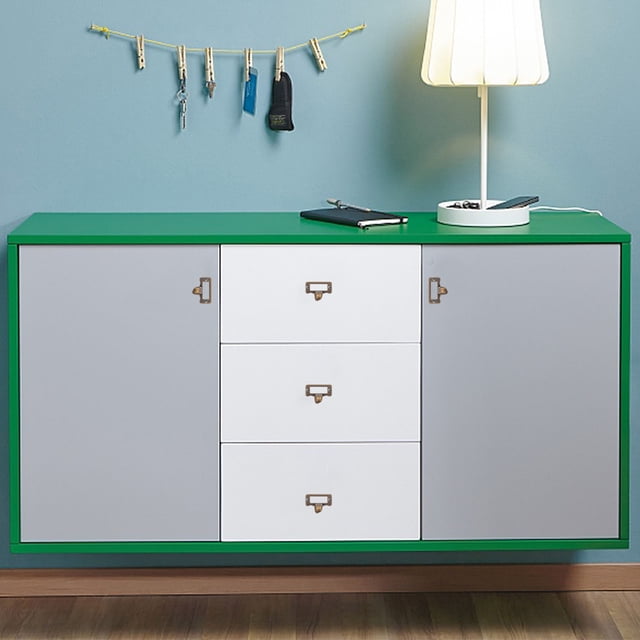 BRIGHTFUFU 10Ud Accesorios Para Muebles De Marco En Zinc Para Puertas De Colores