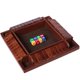 thumbnail image 1 of Juego de dados Shut The Box Nicecho para familias de 2 a 4 jugadores, color marrón, 1 of 7