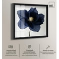 thumbnail image 2 of Night Dal III Shadowbox Print Blue Floral Art by Art Remedy, Black Frame, 40 x 40, 2 of 7