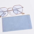 thumbnail image 4 of Estuche de cuero para 4 gafas, funda para gafas de sol, tapa blanda con cierre a presión, 4 of 5