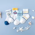 thumbnail image 4 of Calcetines unisex para bebé, niñas, niños, verano, punto de tobillo, ojal -, 4 of 5