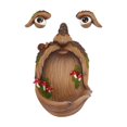 thumbnail image 2 of Comedero para pájaros, decoración de cara de , escultura de caras de , figuritas, adornos de jardín, estatuas para abrazar árboles, comedero shamjiam Cara del árbol del comedero para pájaros, 2 of 8