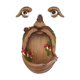 thumbnail image 2 of Comedero para pájaros, decoración de cara de , comedero para pájaros, decoraciones divertidas, escultura de caras de , estatuas abrazadoras Sharpla Cara del árbol del comedero para pájaros, 2 of 8