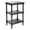 Black, variant on SAFAVIEH Cassie Amish Style Brown Rectangle Wood End Table (19.8 in. W x 15 in. D x 30 in. H)